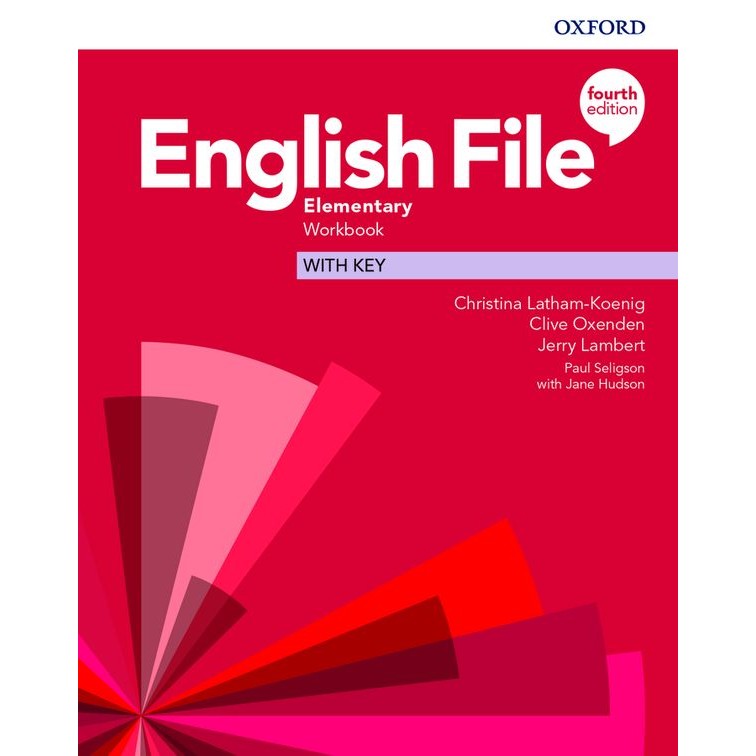 Bundanjai (หนังสือ) English File 4th ED Elementary : Workbook with Key (P)