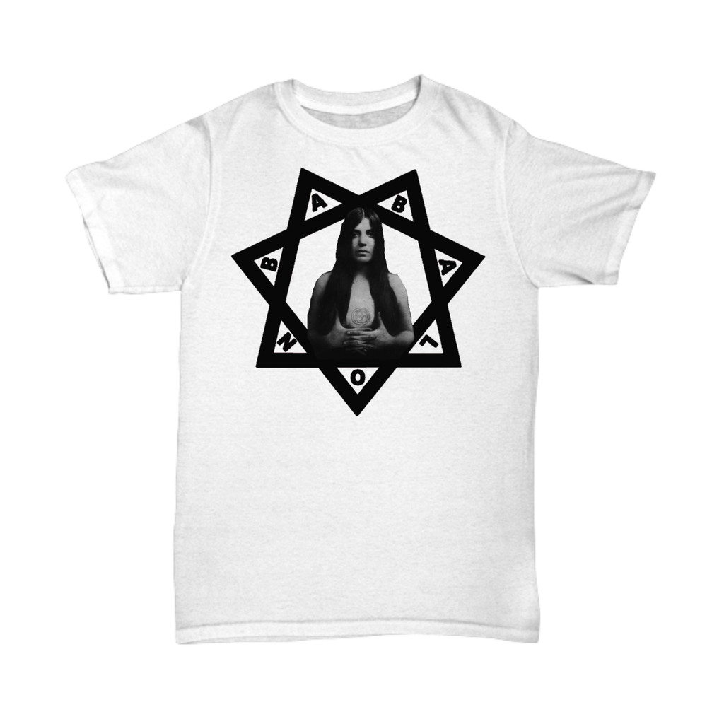 เสื้อ Esoteric - Scarlet Mens Babalon Symbol - Thelema Heptagram Occultic Crowley