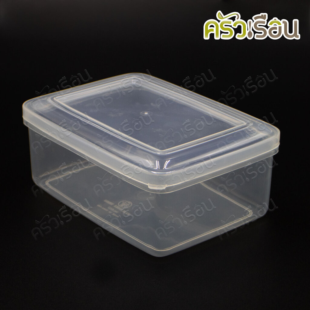 Nam Ngai Hong กล่องอาหาร เข้าเวฟได้ พลาสติก PP แบบเหนียว รุ่น ซีทรู See Through ราคาต่อใบ