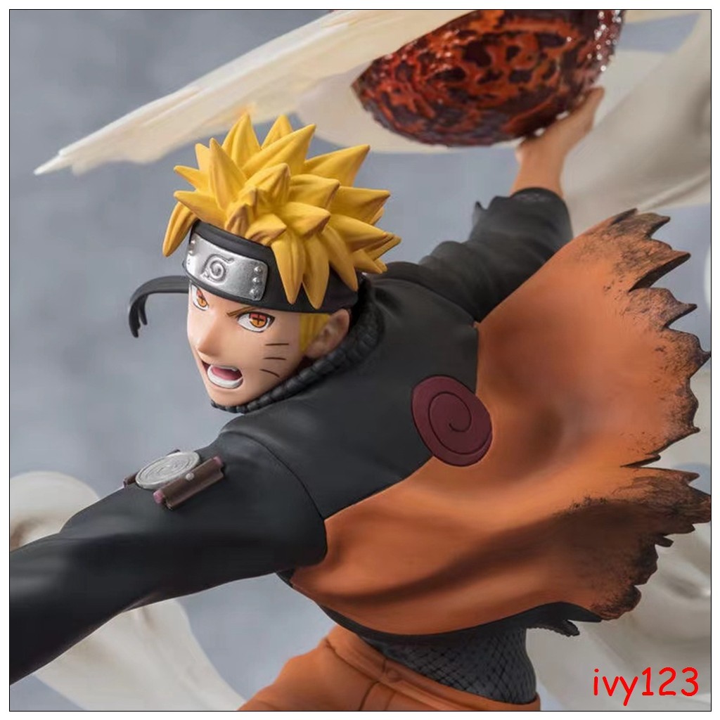 แบรนด์ใหม่ bandai/bandai ผลิตภัณฑ์ใหม่ FZ ศูนย์นารูโตะนารูโตะเกลียว S huriken ตุ๊กตารูป2MXQ