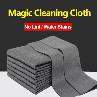 1/3pcs Magic Cleaning Cloth No Watermark Glass Wiping Cloth Reusable Window Glass Cleaning Towel