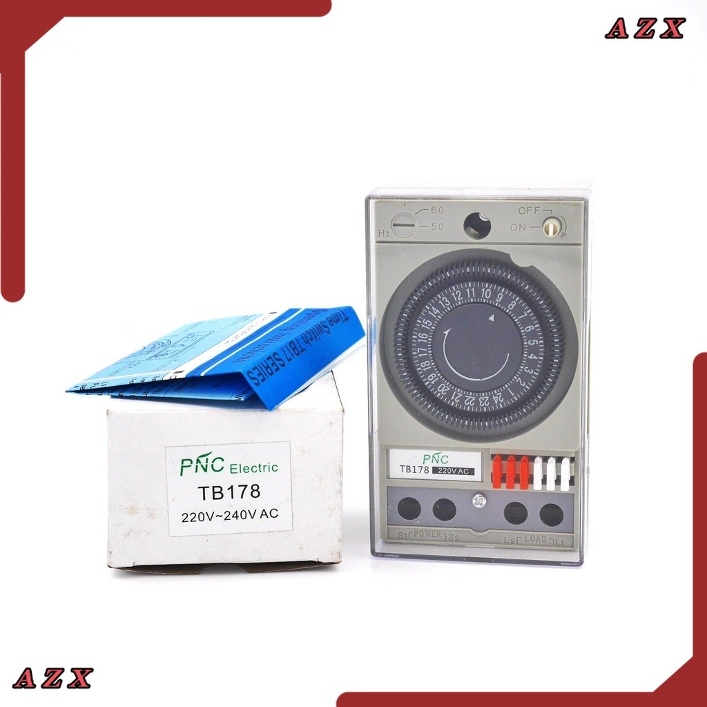 TIME SWITCH TB178 PNC ทามเมอร์แบบเข็มจิ้ม 220V ส่งทุกวัน