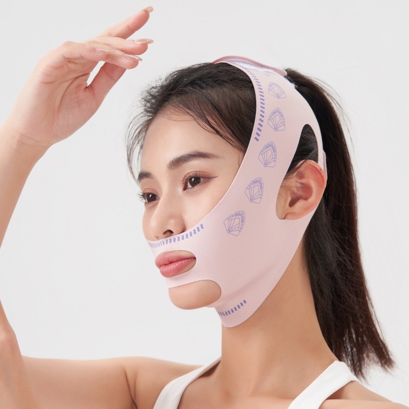 Face Lift Mask Face Band อุปกรณ์ความงาม Double Chin Slimming Face Sculpting แถบคาดศีรษะ V-Face Artifact
