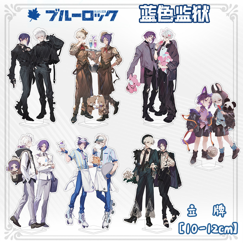 Mikage Reo ของเล่นตัวเลขอะคริลิคขาตั้ง BLUE LOCK อะนิเมะ Action Figure เครื่องประดับรุ่นอุปกรณ์เสริมของขวัญของเล่นตัวเลข Nagi Seishiro
