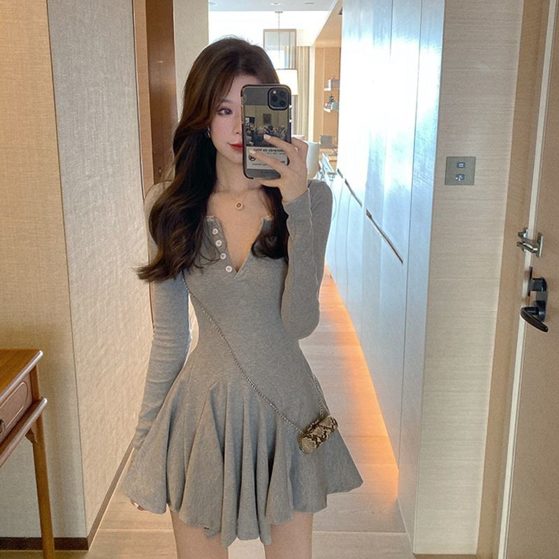 ผู้หญิงฤดูใบไม้ร่วงย้อนยุคบางลูกไม้เซ็กซี่สลิมฟิตจีบชุด