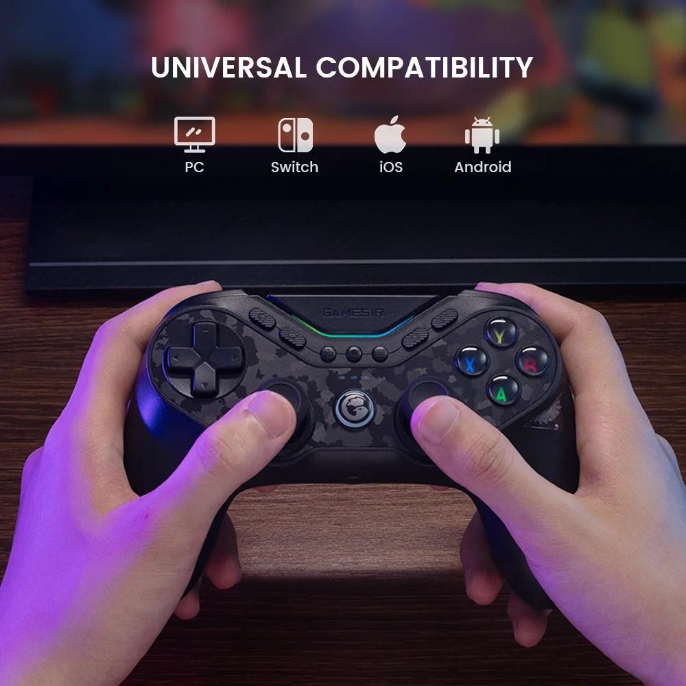 【จัดส่งภายใน 24 ชั่วโมงในกรุงเทพฯ】GameSir Tarantula Pro T3 Pro ตัวควบคุมพีซีไร้สายสำหรับพีซี Steam Switch Android iOS โห