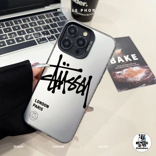 Fashion English Letter เคสไอโฟน11 13 16 ซิลิโคนนุ่มเคสโทรศัพท์ For IPhone 11 12 14 15 Pro MAX 8P 7Plus X XR XS เคสมือถือ
