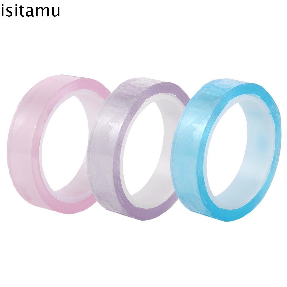 Isitaft Sticky Ball Rolling Tapes, ทําลูกบอลสี DIY ม้วนเทปกาว, งานฝีมือผ่อนคลายของเล่นที่มีสีสัน Crafting Ball Sticky Tapes ของเล่นปาร์ตี้