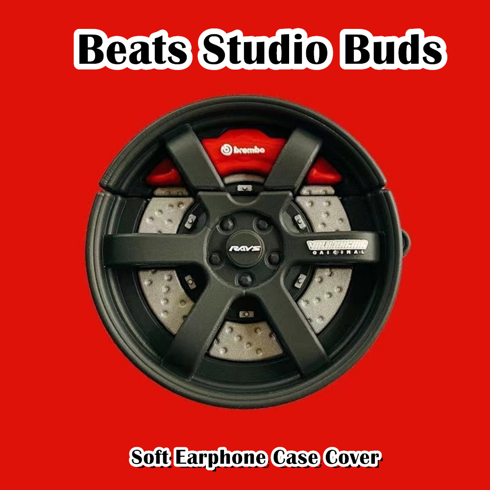 คุณภาพสูงสําหรับ Beats Studio Buds Case Casing Soft Silicone Funny Cartoons Headphone Case Cover