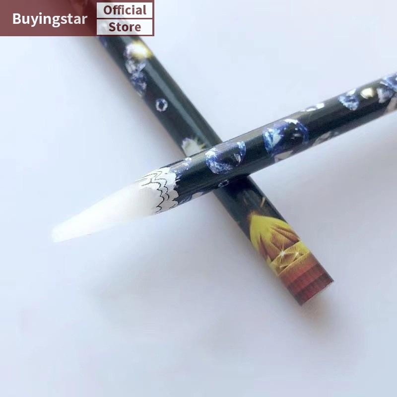 Zcx 1pcs Crayon Wax Dotg ปากกาดินสอเล็บ Self-กาว Rhinestones อัญมณีเจาะหยิบ Picker เคล็ดลับเล็บเครื่องมือ VO