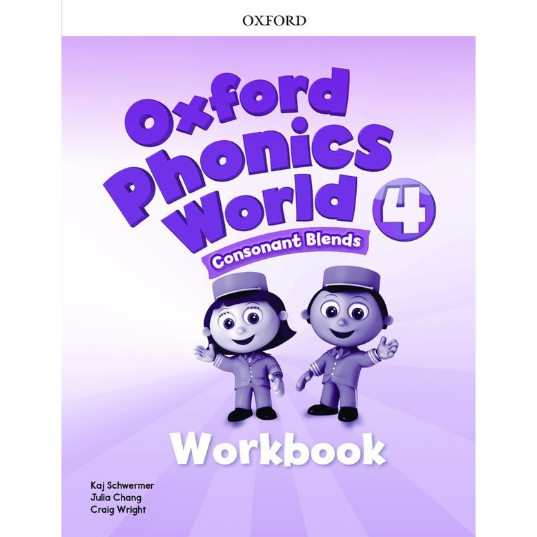 Se-ed (ซีเอ็ด) : หนังสือ Oxford Phonics World 4 : Workbook (P)
