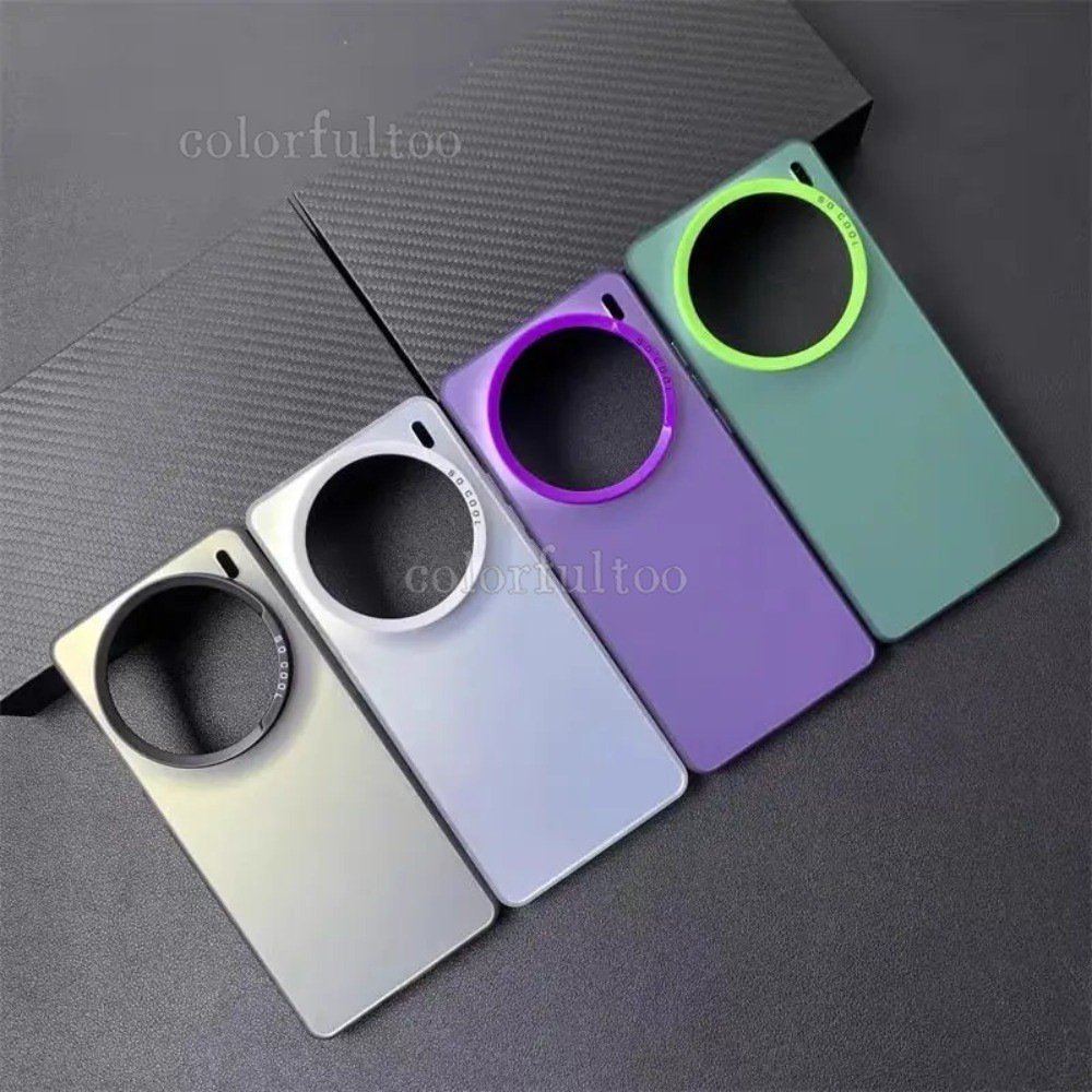 ปลอกสําหรับ Vivo X300 X200 X100 X100S Pro X100SPro X200Pro VivoX200 VivoX300 5G โลหะ Frosted Hard PC ซิลิโคนแฟชั่นคู่เคสโทรศัพท์กันกระแทกป้องกันปลอกปกหลัง - รูปที่ 7