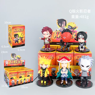 💥จัดส่งจากประเทศไทย💥6 ชิ้น/เซ็ต NARUTO คอสเพลย์ Itachi Sasuke Kakash Action รูปอะนิเมะ COD สต็อกตุ๊กตาของเล่นสําหรับเด็กของขวัญคอลเลกชันเครื่องประดับรถตกแต่งบ้านเค้กตกแต่ง Gacha Orochimar
