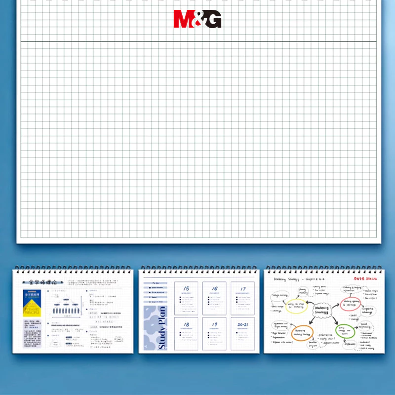 M&G สมุดโน๊ต A5 B5 แบบห่วงถอดได้ thumbnail 6