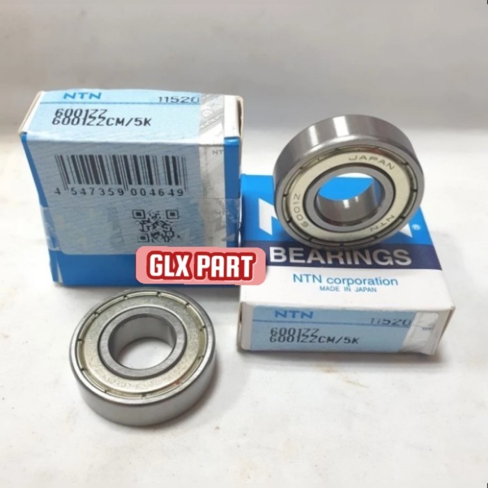 BEARING 6001 ZZ NTN IRON CAP 
มิติ 12X28X8MM 
6001ZZ NTN