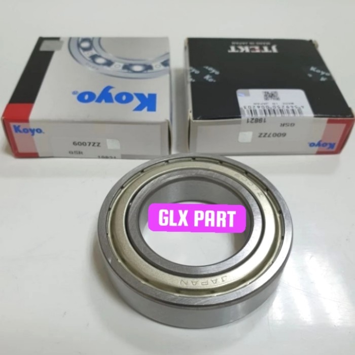 BEARING 6007 ZZ KOYO IRON CAP
มิติ ขนาด 35X62X14MM