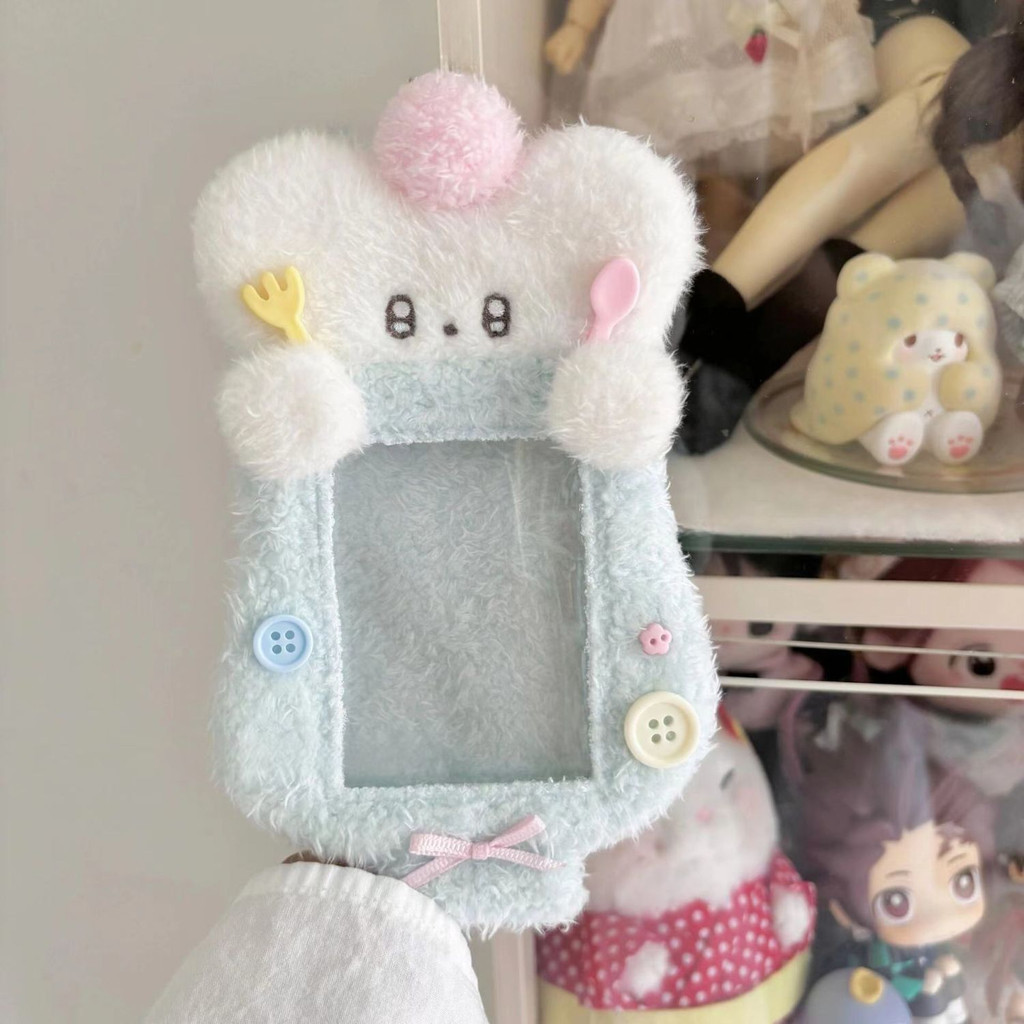 ตุ๊กตาผู้ถือบัตรปุยลูกสุนัขแมวการ์ตูนผู้ถือบัตรบัตรรถบัสแข รูปที่ 3