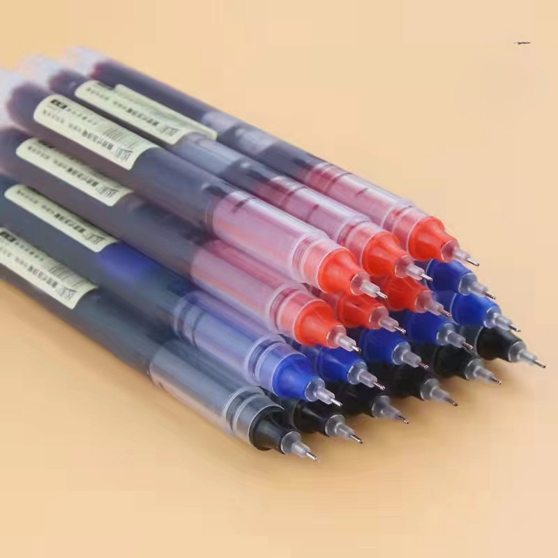 ปากกาเจล 0.5 มม. หมึกเยอะ เขียนลื่นไหล ปากกาเจลหมึก 3 สี ไม่ซึม BS29