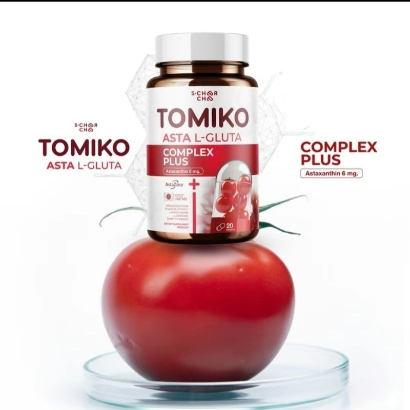 {1กระปุก}Tomiko AstaL-gluta โทมิโกะสูตรใหม่ 20 เม็ด