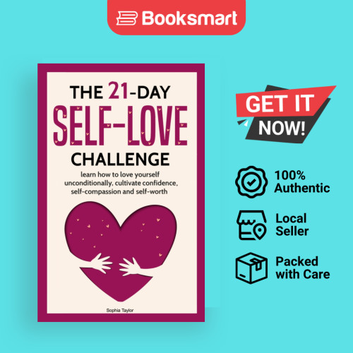 The 21 Day Self-Love Challenge - หนังสือปกอ่อน - อังกฤษ - 9782156396480