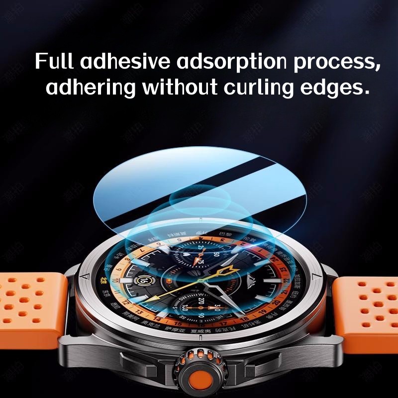 สําหรับ Xiaomi Watch S3/Watch S4 sport Screen Protector One-Click Full กาวฟิล์มสําหรับ Xiaomi Watch S4sport กระจกนิรภัยสําหรับ Xiaomi S3 ฟิล์ม ราคา ถูกที่สุด ดีลบีเคเค แกลเลอรีภาพที่ 2