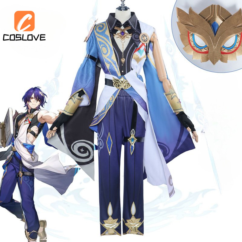 ชุดคอสเพลย์ Dr.Ratio จากเกม Honkai Star Rail พร้อมใช้งานสำหรับงานปาร์ตี้และการแสดง