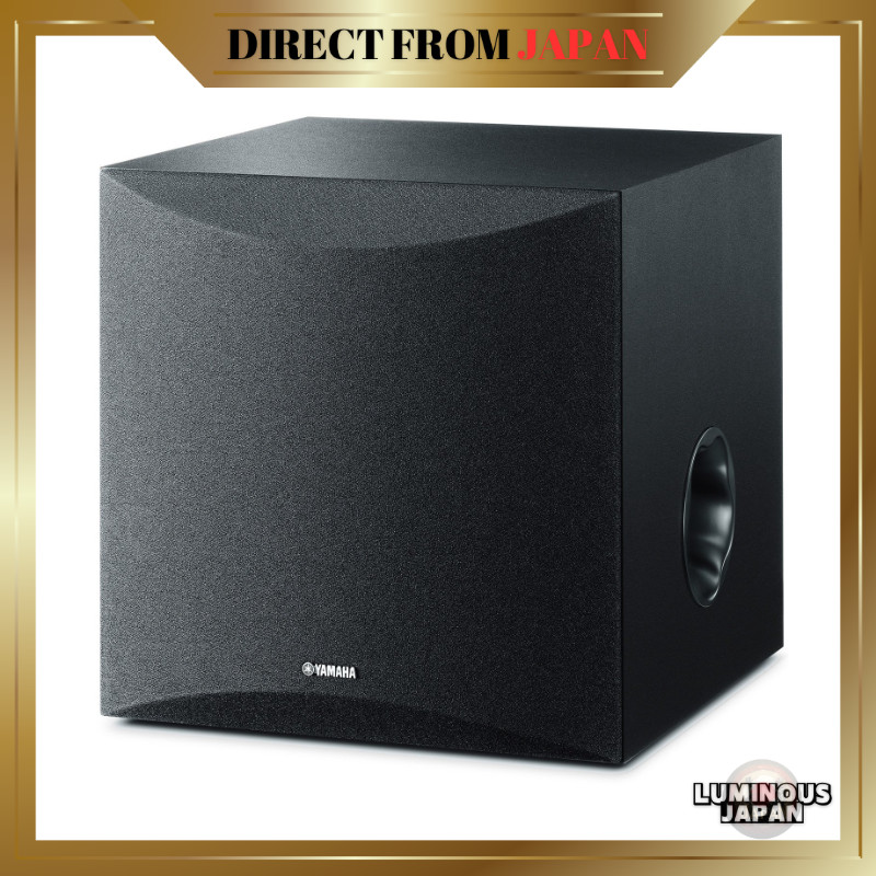 Yamaha ซับวูฟเฟอร์/A-YSTII/ทวินฟลาร์พอร์ต/สีดำ NS-SW050(B)【Direct from Japan】