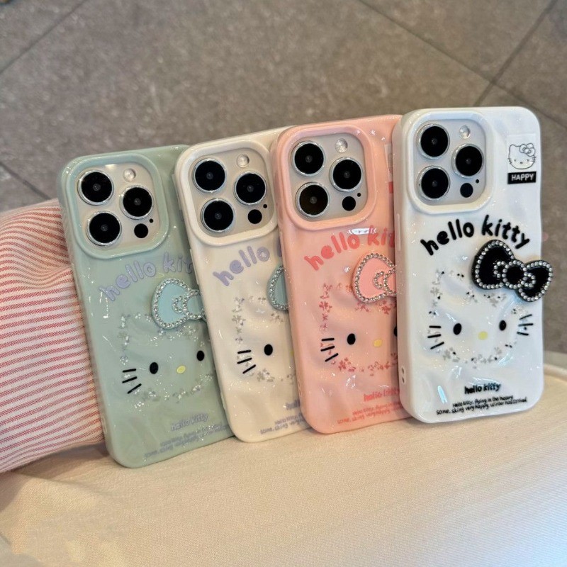 เหมาะสําหรับ IPhone 16 15 14 13 12 11 Pro Max X XR XS Max 7 8 Plus รูปแบบดอกไม้แมวหัวเคสโทรศัพท์ Soft Shell ATW
