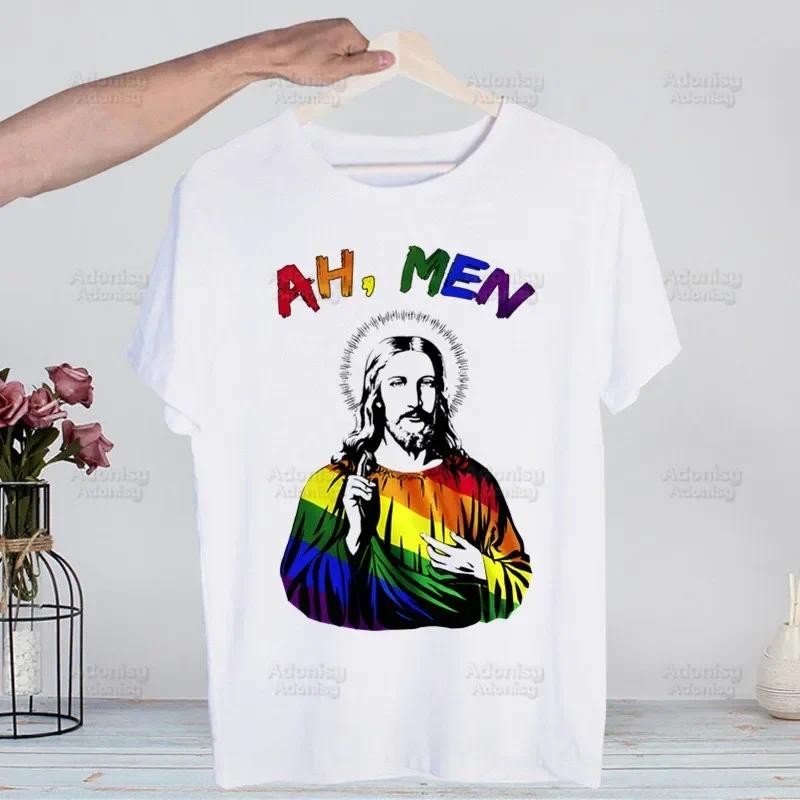 Baju T-Shirt LGBT Pelik untuk Lelaki Gay & Lesbian