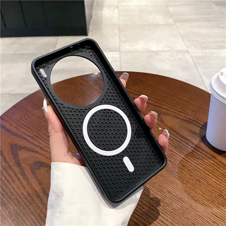 เคสโทรศัพท์สําหรับVivo X200 Pro mini X100 Proตาข่ายกระจายความร้อนเกราะป้องกันTPU + PC anti DROPเปลือกแม่เหล็กฤดูร้อนเฉพาะ