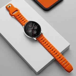 สายรัดซิลิโคนสําหรับ Amazfit Balance 2 Sport Band สําหรับ amazfit balance 2 หัวเข็มขัดอุปกรณ์เสริมสร้อยข้อมือ