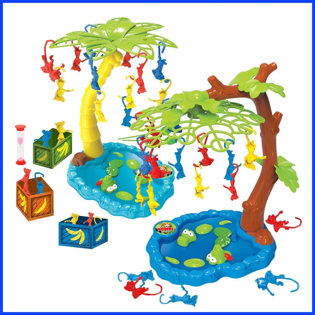 ลิงรอบเด็กวัยหัดเดินเกมลิงรอบสมดุลเกมการศึกษาตกแต่งบ้านโต๊ะแบบโต้ตอบของเล่นสําหรับเด็กผู้ชาย fadzath