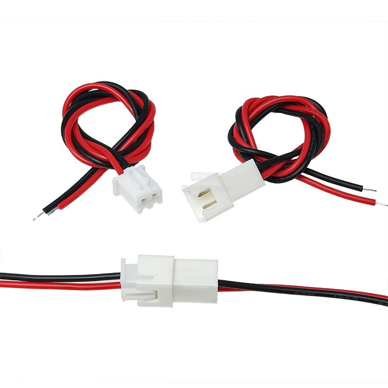 XH2.54mm Air Plug Terminal Cable Single Head Male Head Female Head 2P3P4P5P6P สายเชื่อมต่อ 10/15/20 ซม.