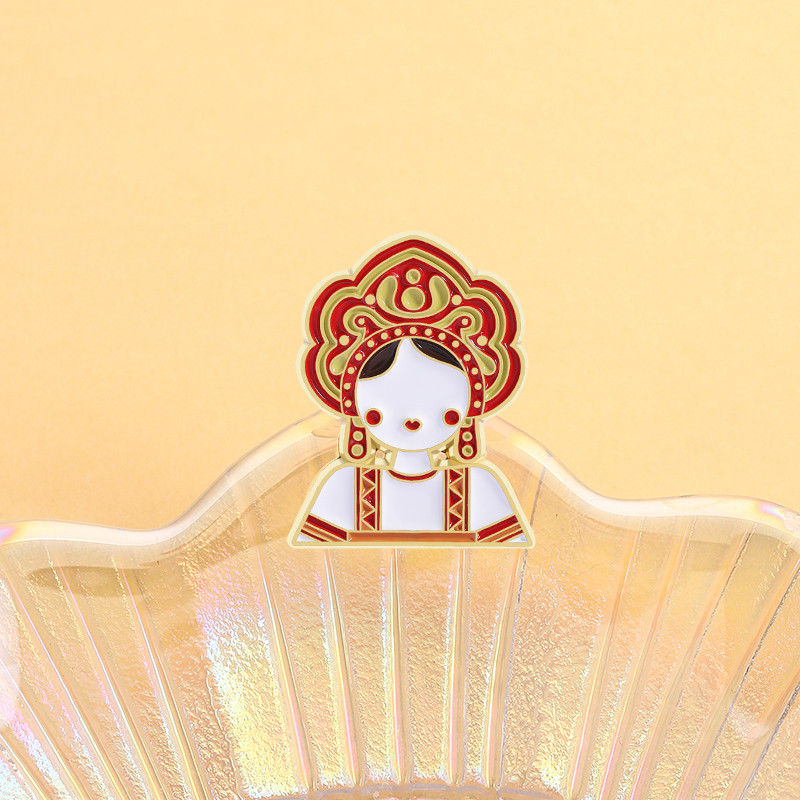 เข็มกลัดแบบ lapel pin ลายการ์ตูนและตัวอักษร สำหรับแต่งเติมสไตล์เสื้อผ้าและของขวัญ ราคา ถูกที่สุด ดีลบีเคเค แกลเลอรีภาพที่ 3