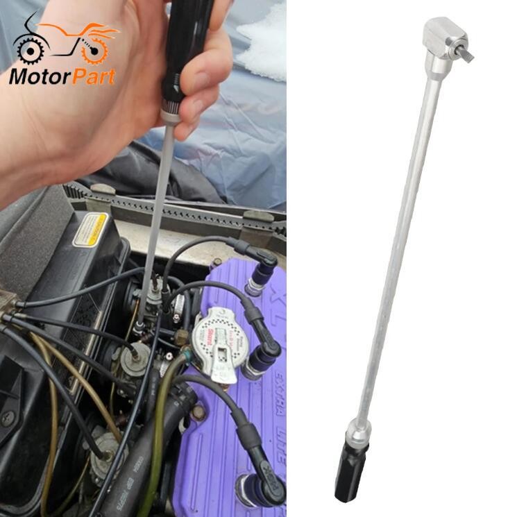 Essential Carburetor Adjustment Tool Screwdriver Long Adjust Hard to Reach Screws for Motorcycle Enthusiasts