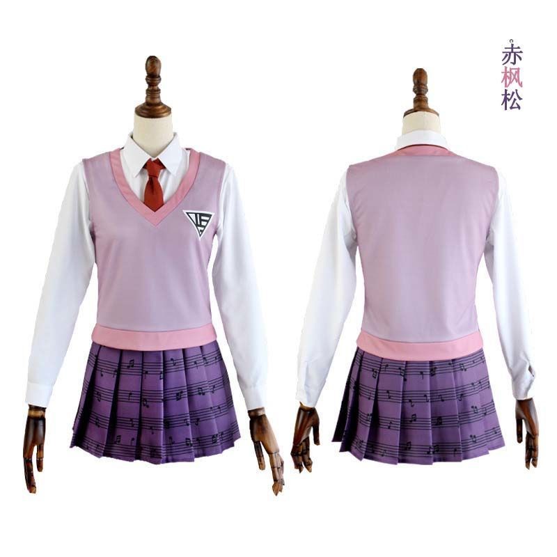 ชุดคอสเพลย์ อคาซึมา Kaoru จาก Danganronpa V3 สำหรับJK ใหม่!