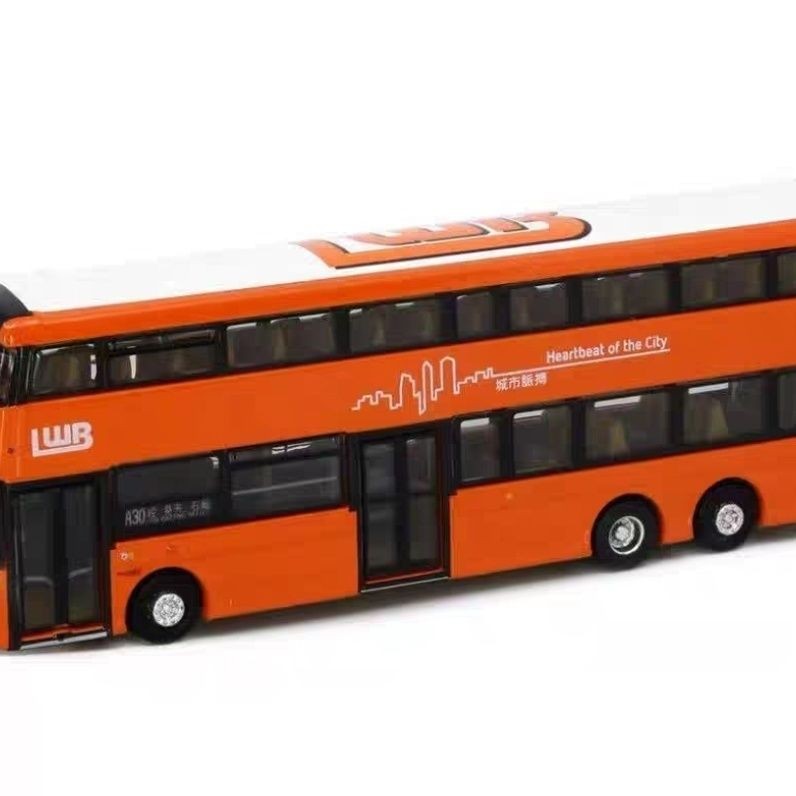 Tiny Micro Shadow KMB83 Dragon Transport Avant-Garde Regal B8L 12.8m Airport A41 Hong Kong Bus 1/110