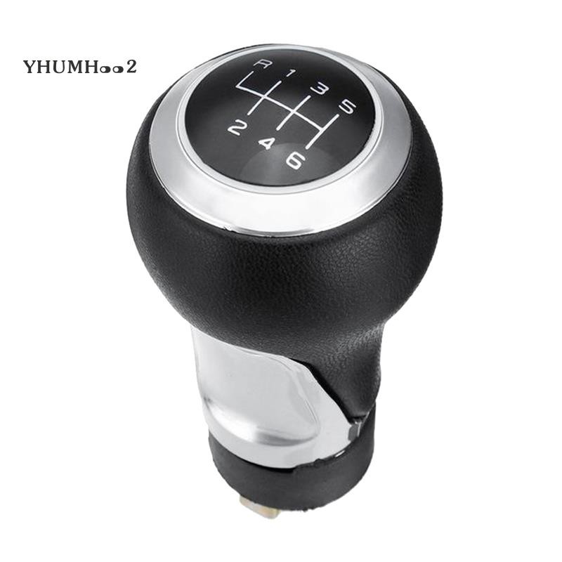[yhumh002]6 ความเร็ว PU หนังเกียร์รถหัวเกียร์สําหรับ A3 A4 B6 B7 A6 S4 B8 A5 8T Q5 8R ที่นั่ง