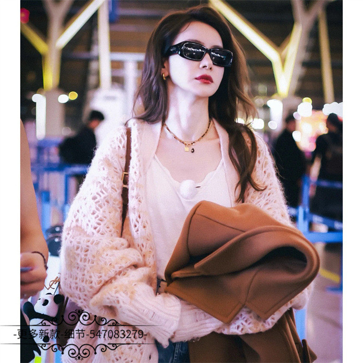 FE5J SL# Qi Wei Style Personality Acetate Square Frame Sunglasses Fashion Trendy Men's Sunglasses sl