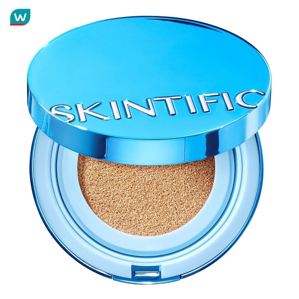 Skintific สคินทิฟฟิค เพอร์เฟกต์ สเตย์ เวลเวท แมทท์ คุชชั่น 11ก. 04N เนเชอรัล เบจ