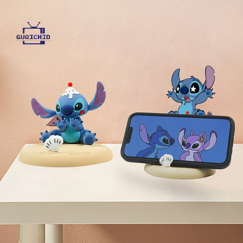ที่วางโทรศัพท์ Stitch ลายการ์ตูนน่ารัก ตั้งโต๊ะ มั่นคง แต่งรถยนต์ เพิ่มสไตล์
