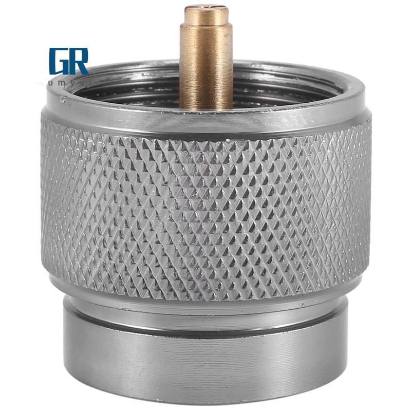 เตาอะแดปเตอร์สำหรับแคมปิ้ง รองรับถังโพรเพนขนาดเล็ก Lindal EN417 ปรับเปลี่ยนได้