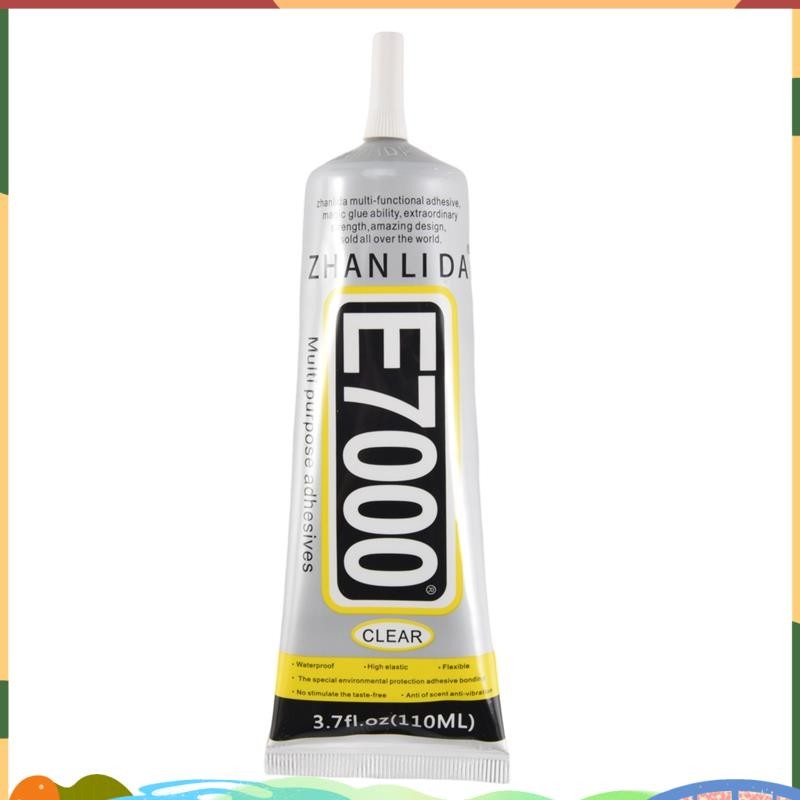 ZHANLIDA เคสโทรศัพท์พลาสติกโลหะ E7000 กาวสำหรับตกแต่ง 110ml