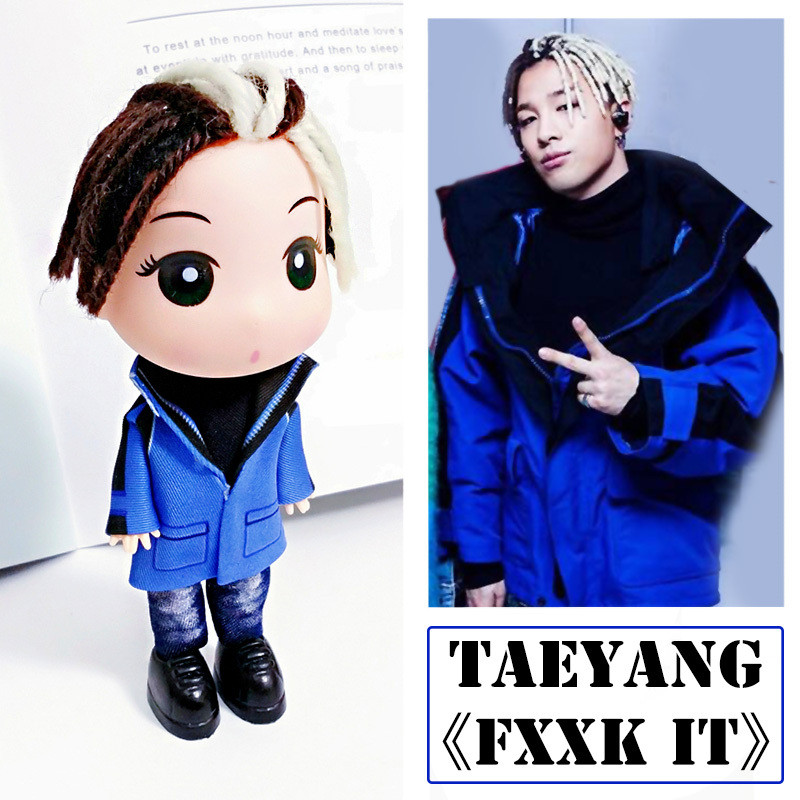 ตุ๊กตาดวงอาทิตย์ TAEYANG Bae ตุ๊กตา TAEYANG รุ่น Q FXXK IT ของขวัญวันเกิด bigbang สินค้า
