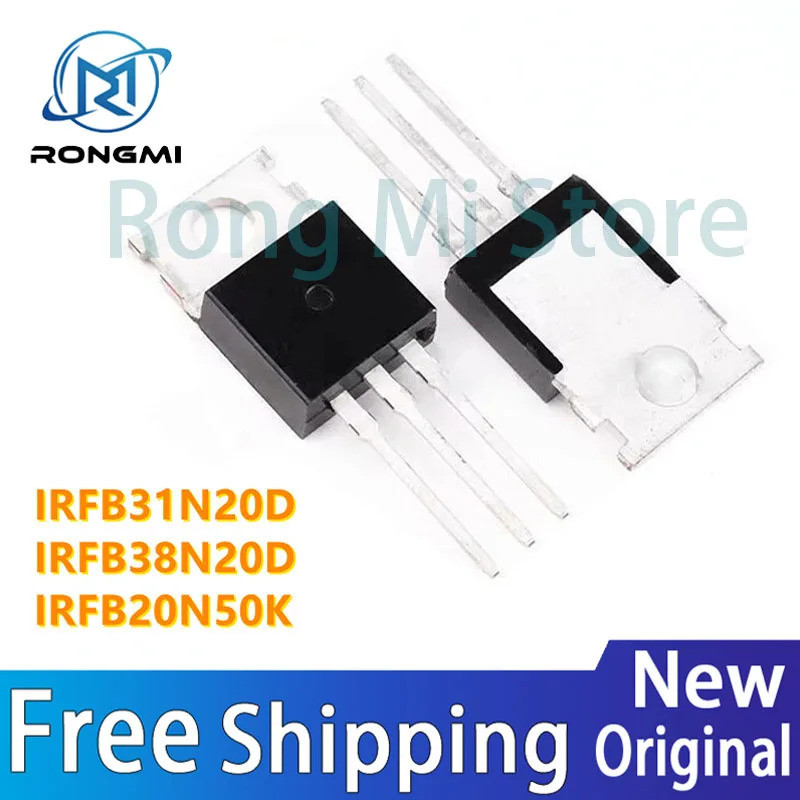 1-5 ชิ้น IRFB38N20D FB38N20D 38N20D IRFB31N20D FB31N20D IRFB20N50K FB20N50K TO-220 Field-effect ทราน