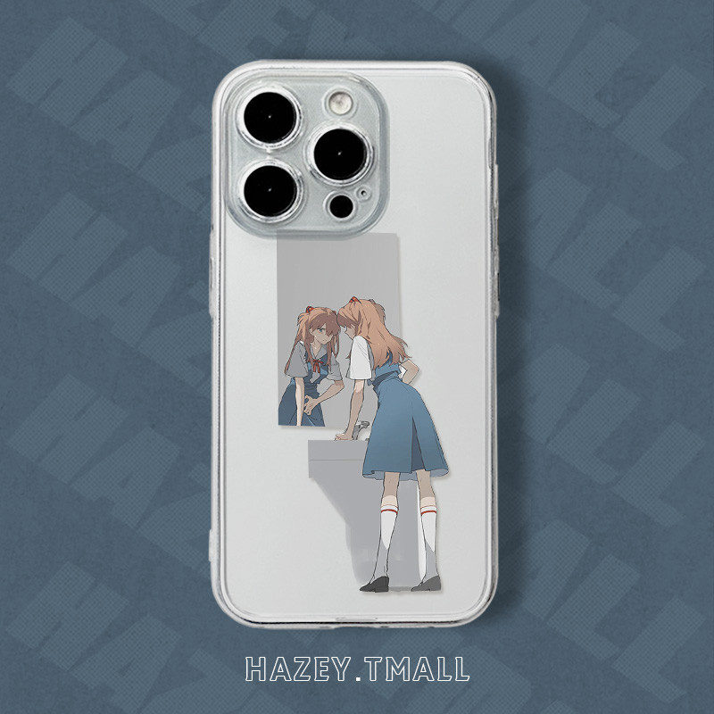 เคส อาซึกะกลางพร้อมกระจก เคสนิ่ม วิฟ ย01 02 03 11 12 15 16 17 19 20 21 22 27 28 30 33 35 36 50 51 53