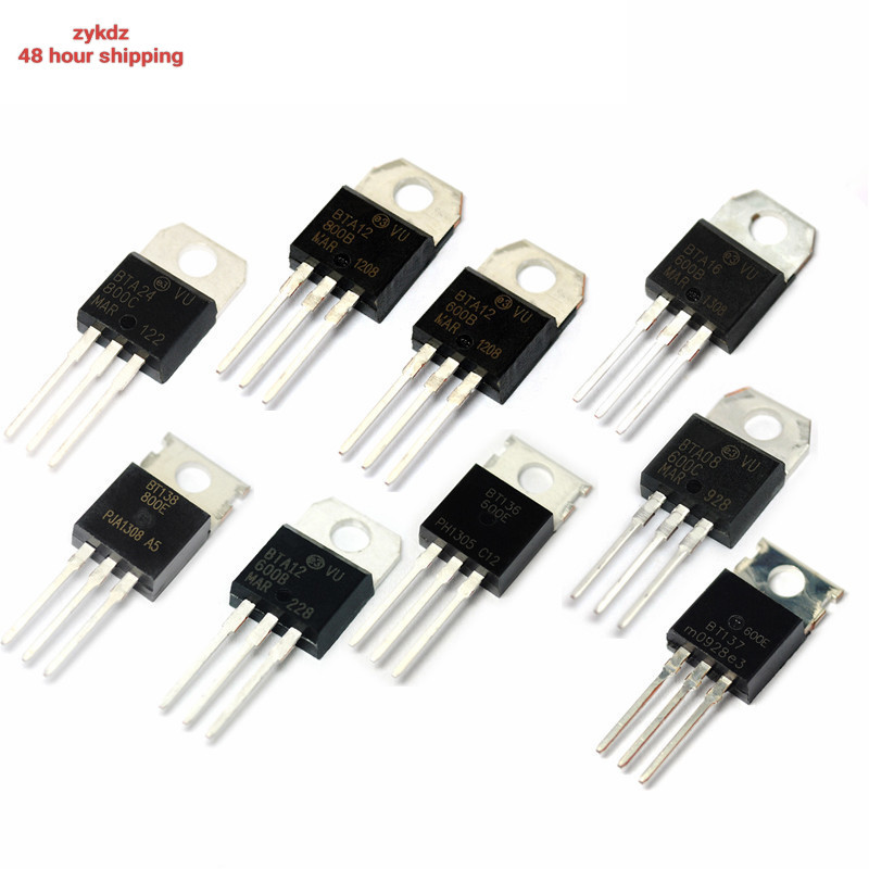 ใหม่ Product10pcs BTA16-800B TO-220 BTA16-800 800V 16A BTA04-800B BTA06-800B BTA10-800B BTA10-800C B