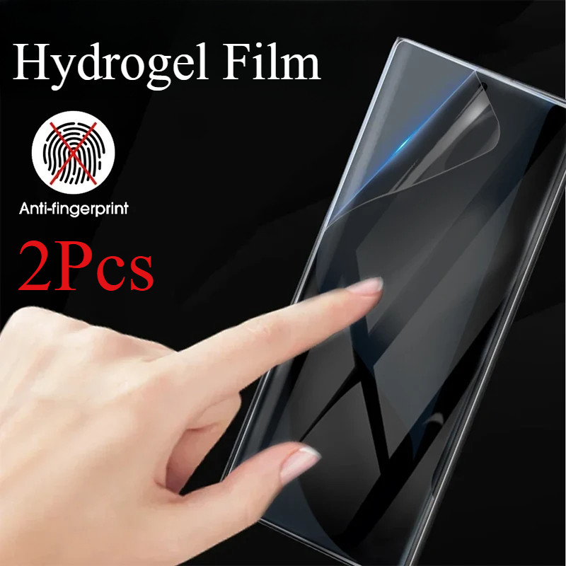 2 ชิ้นฟิล์มไฮโดรเจลสําหรับ Sharp Aquos Zero wish 2 4 8 6 R10 R5G R7S R8S R9 V6 V7 sense7 sense8 sens