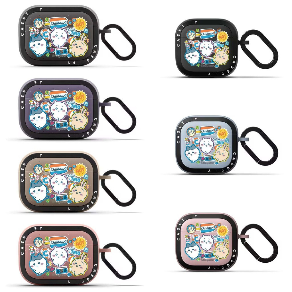 CASE chikawa Anti-drop กันกระแทกเต็มร่างกายป้องกันหูฟังสําหรับ Apple AirPods 4 หูฟังป้องกันกรณี TiFY