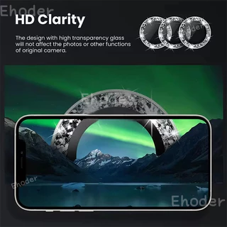เพชรโลหะกล้องสําหรับ OPPO Reno 16 15 14 13 Pro 14F 4G 5G 2025 กระจกนิรภัยเลนส์แหวน Protector สําหรับ Reno16Pro Reno16 16F Reno15 Reno14 Reno14Pro 14Pro Reno14F Reno13 Reno13Pro Reno13F ฝาครอบเลนส์